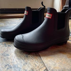 short style HUNTER rain boots